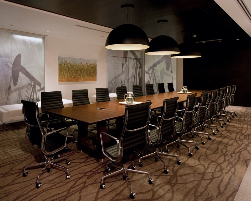 外企石油开采公司办公室装修设计